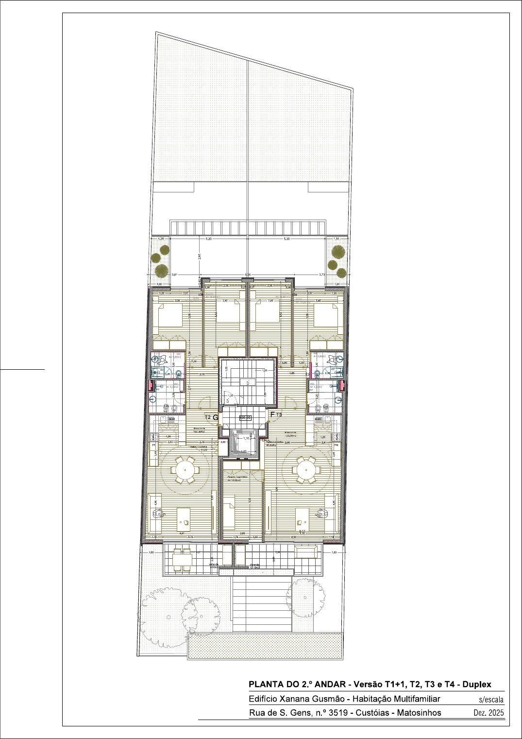 Planta 2.º andar — Edifício Xanana Gusmão
