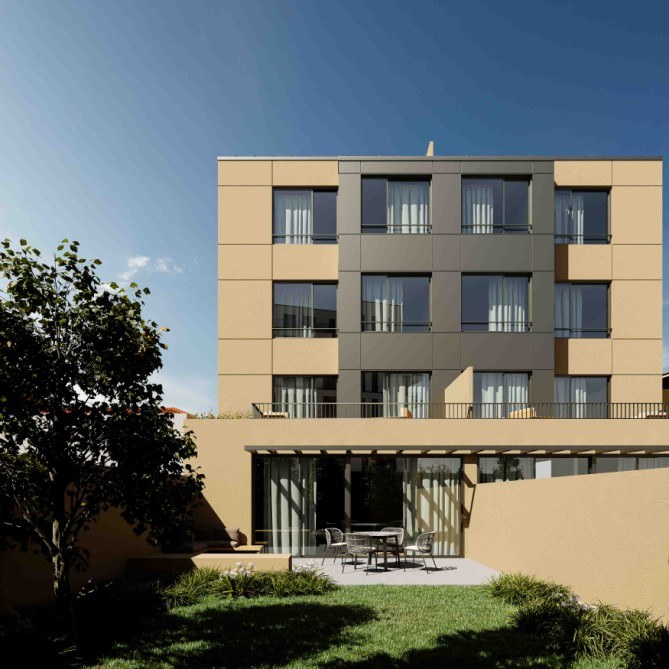 Edifício Xanana Gusmão — Zona de estar exterior